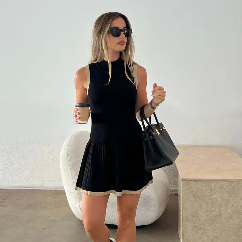 Leah | Ribbed Mini Dress