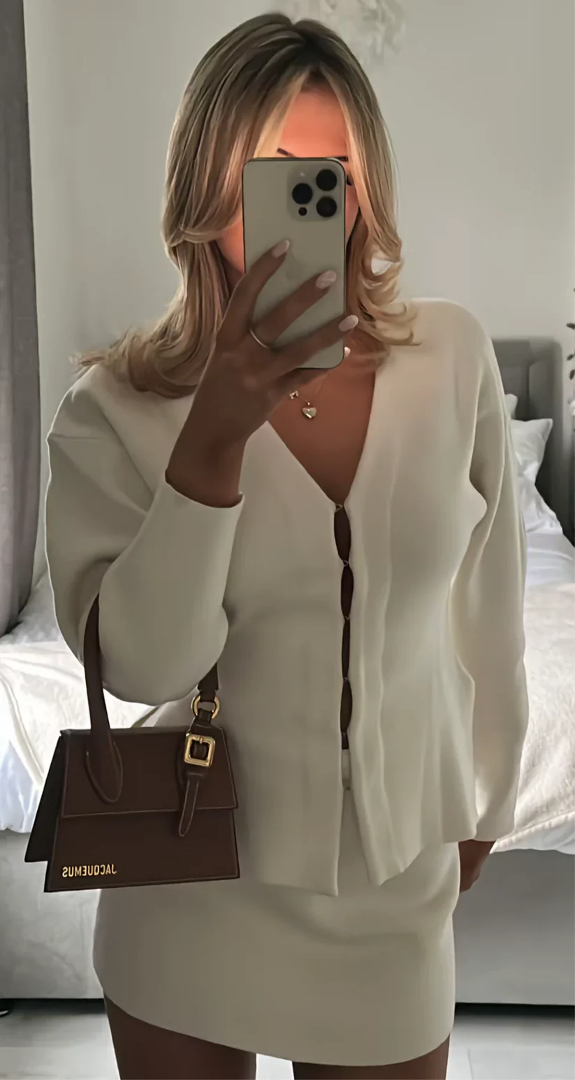 Brooke | Ribbed Knitted Set