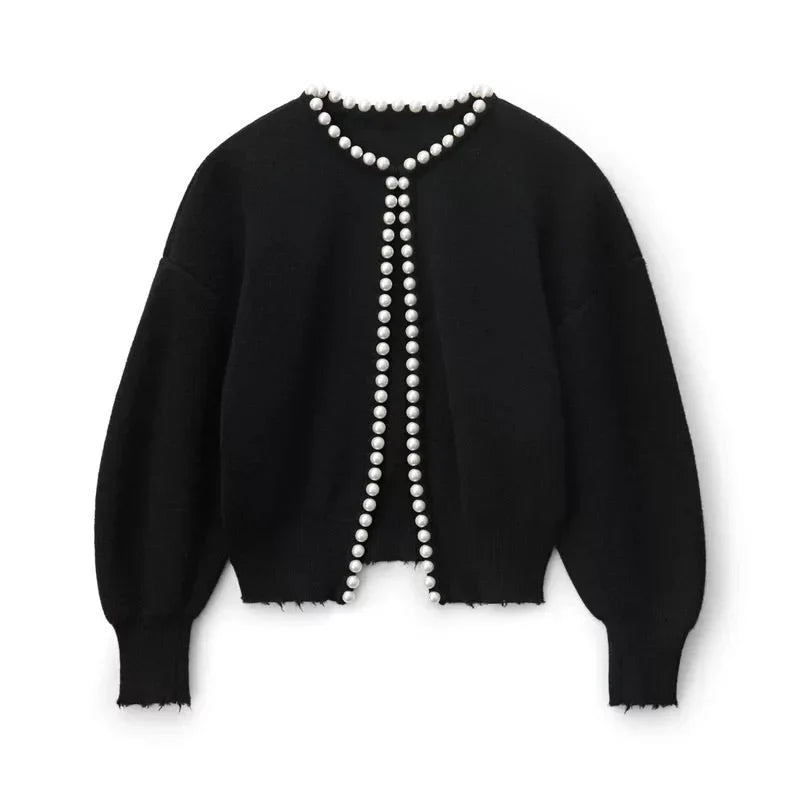 Nancy | Pearl Cardigan