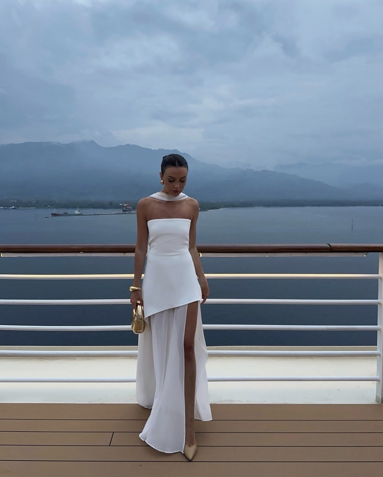 Valerie | Asymmetrical Maxi Dress