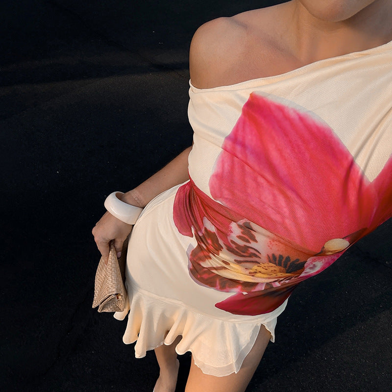 Maren | Floral Print Mini Dress