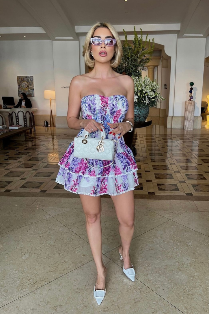 Micah | Bubblegum Mini Dress