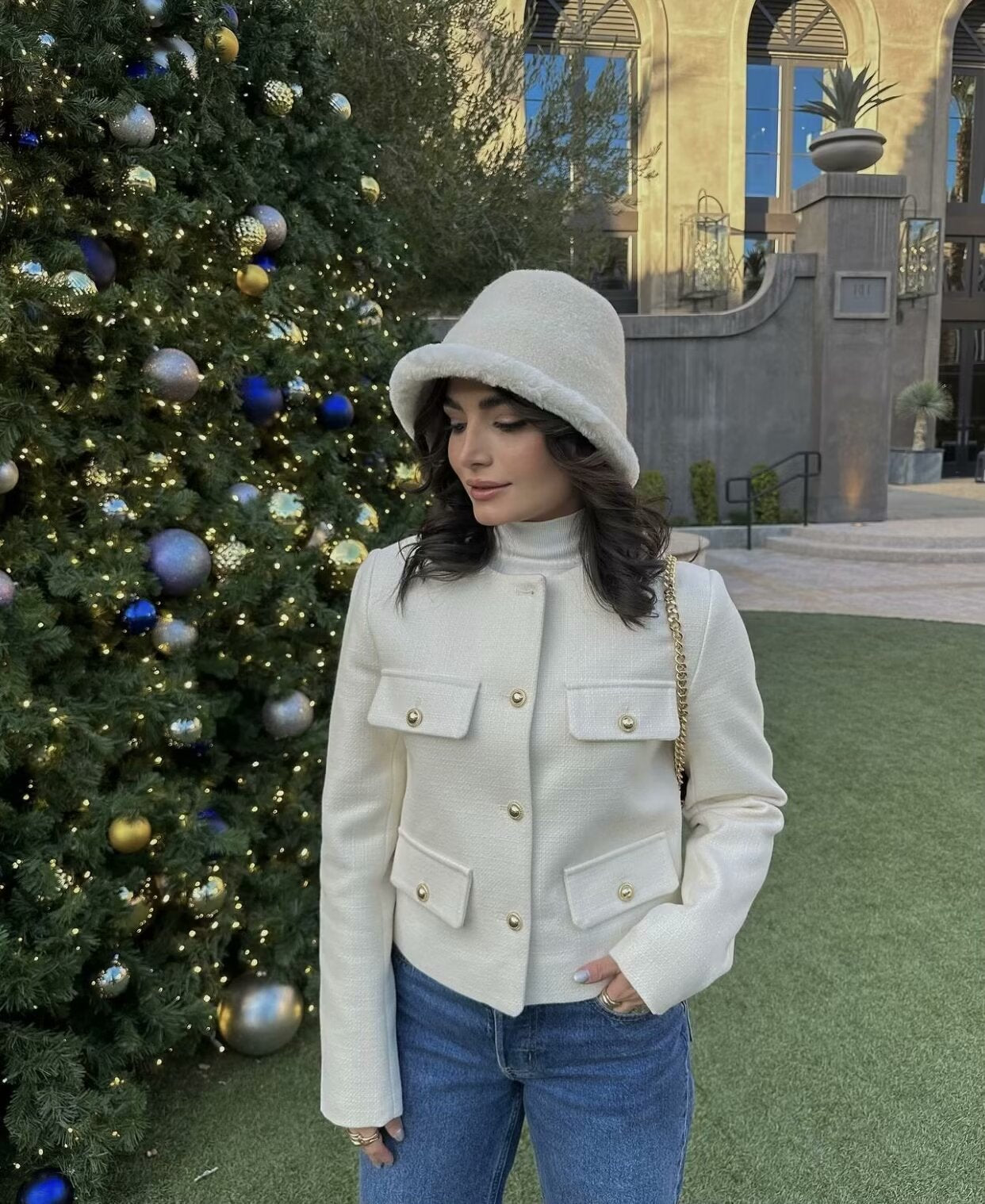 Megan | Vintage Cropped Jacket