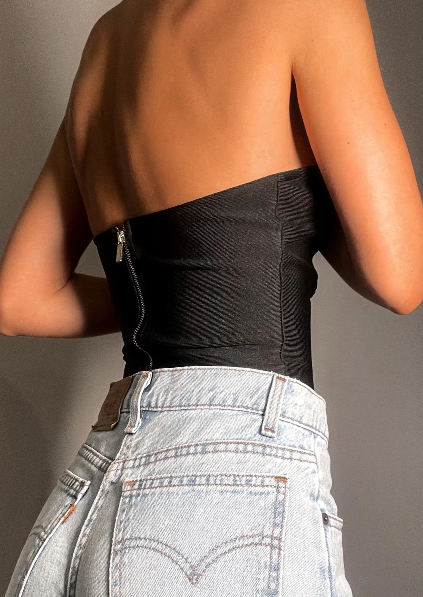 Rebecca | Strapless Bustier Top