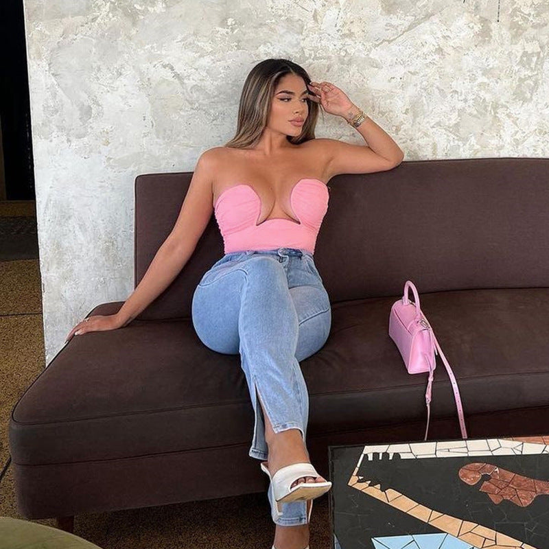 Rebecca | Strapless Bustier Top