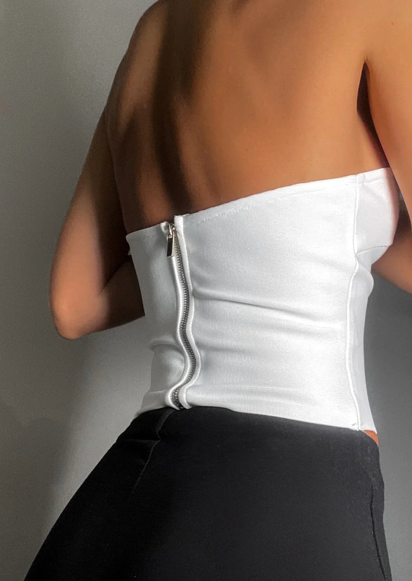 Rebecca | Strapless Bustier Top