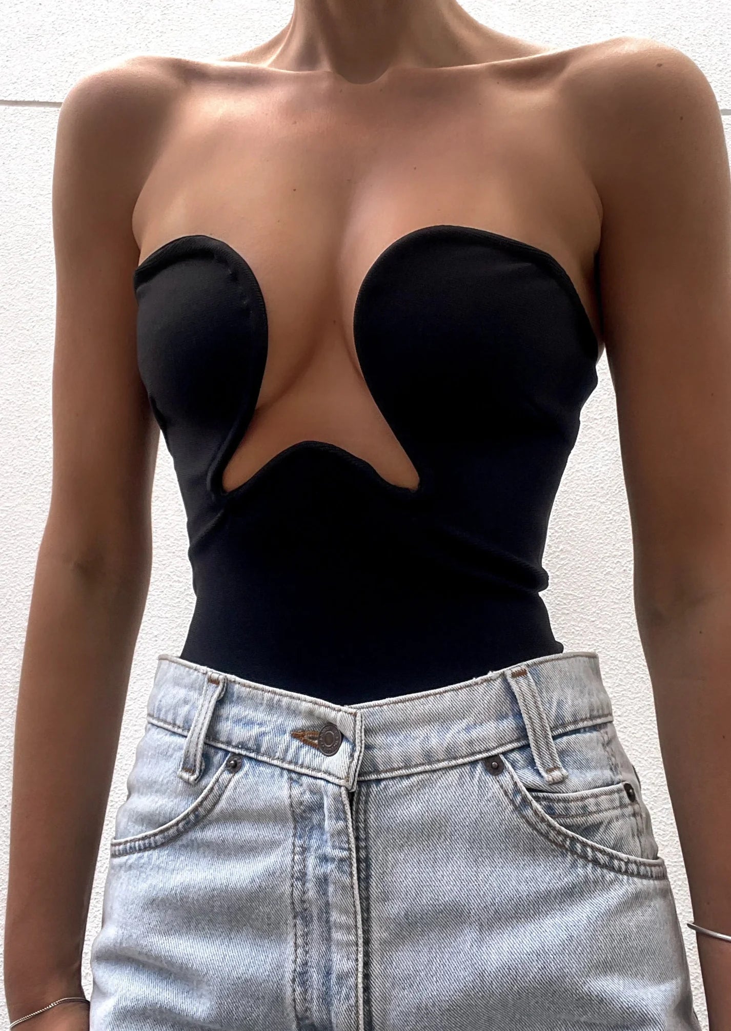 Rebecca | Strapless Bustier Top