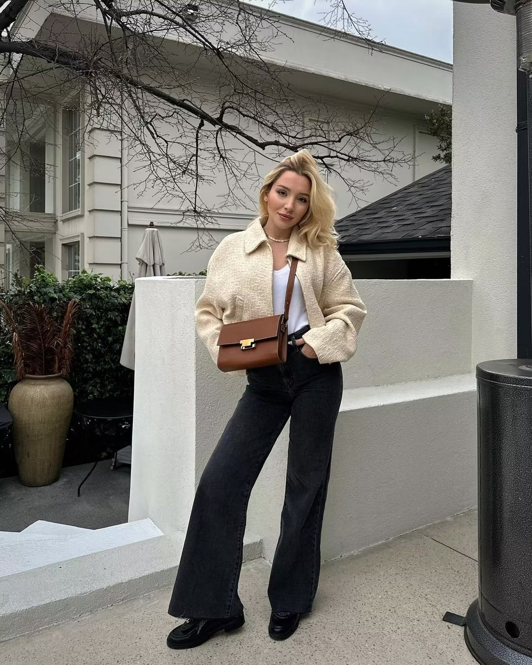 Jessica | Elegant Boucle Jacket