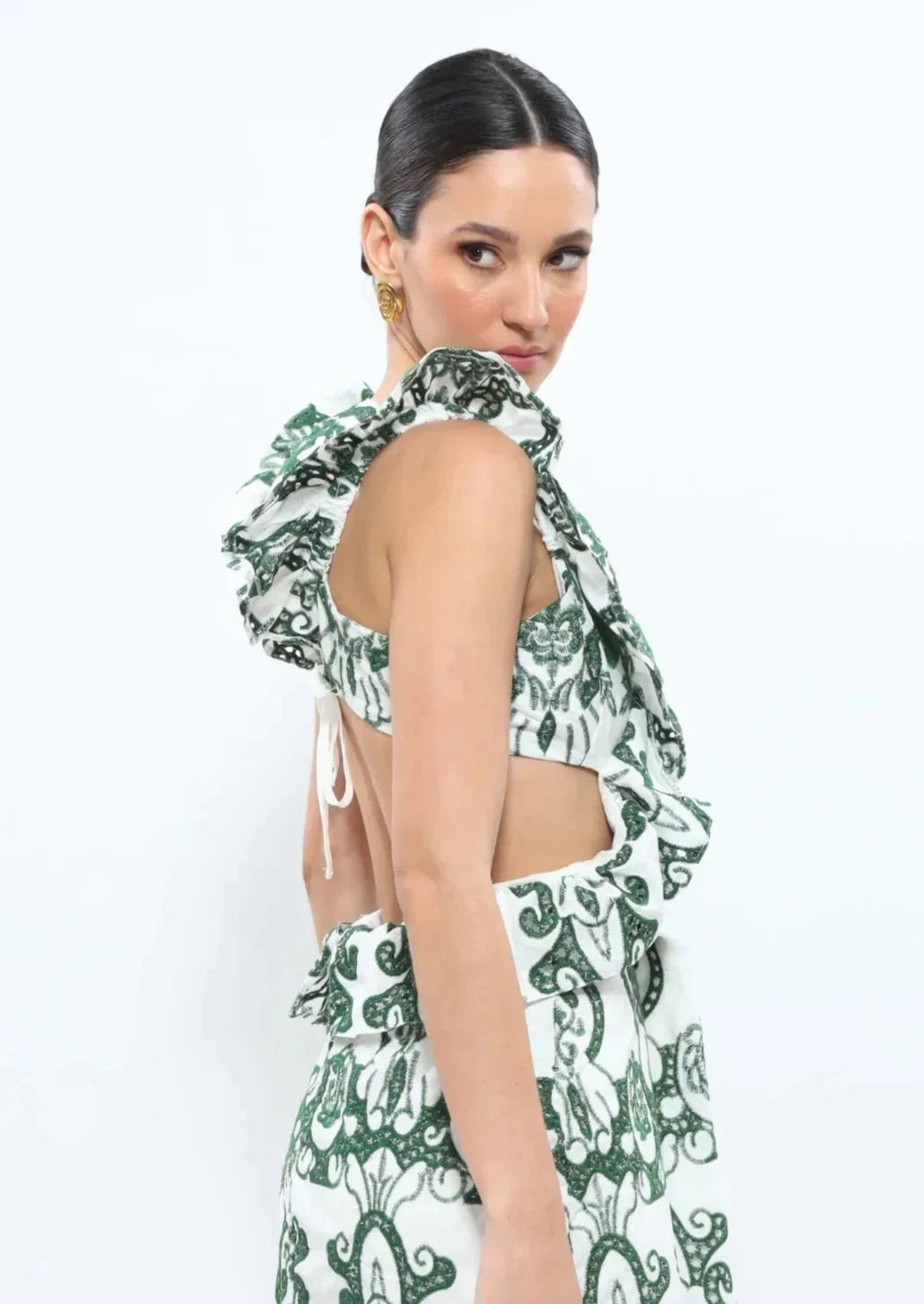 Haven | Ruffled Maxi Dress